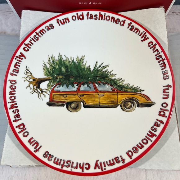 National Lampoons Christmas Vacation x Pottery Barn  Appetizer Plates! Sold Out! - Picture 9 of 9
